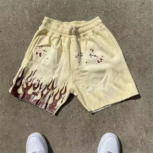 Fabricantes de pantalones cortos personalizados de verano para jóvenes a granel Atlético chándal Casual Running Fitness Oversize Beach Plus Size pantalones cortos para hombres - Product Image 1