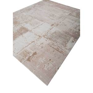 Tapis rectangulaire Tattvam Lu-9032 en laine et soie de bambou noué à la main, motif abstrait, grand format, pour couloir, chambre, maison et voiture - Product Image 2