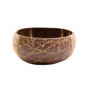 Bol en bois de noix de coco artisanat fait à la main de haute qualité pour la cuisine personnalisé fabriqué au Vietnam fabricant - Product Image 2