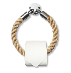 ที่วางม้วนกระดาษชำระเชือกแบบแขวนผนังดีไซน์เรียบง่าย - Product Image 4