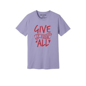 Camiseta de algodón 100% con temas de bondad, estampado de estilo informal, 12 opciones de color, 160-180, colocación de diseño personalizable GSM pesado - Product Image 1