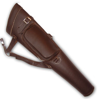 ESHALZ IMPEX Tir à l'arc de chasse OEM Flèche de chasse personnalisée à 100% en cuir de vache véritable, modèle AQ-117 F 50CM