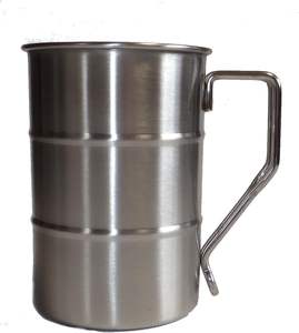 Tasse à café et thé de haute qualité en métal en acier inoxydable Tasse à café cadeau la plus vendue Tasses à café design martelé Fourniture - Product Image 4