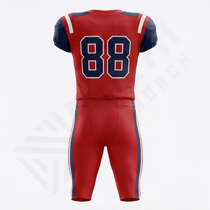 Uniforme de Fútbol Americano al por Mayor, de Alta Calidad, Transpirable, Ligero, Talla XL, Secado Rápido, Ropa Deportiva de Alto Rendimiento - Product Image 2