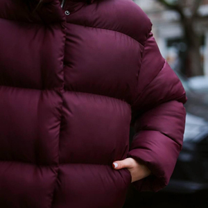 Veste matelassée légère en laine teinte avec isolation matelassée, imperméable, écologique, vêtements d'extérieur d'hiver pour le commerce d'exportation en gros - Product Image 4