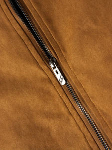 Chaqueta Bomber de cuero negro para hombre más vendida, chaqueta Safari personalizable de alta calidad, cierre de cremallera, tela impermeable para Yoga - Product Image 6