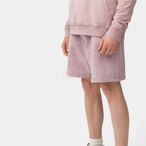 Latest Design Cotton Elastic Waist Sporty Solid <b>Men</b> Gym <b>Shorts</b> Breathable Quick Dry High Quality Pakistan - Product Image 5