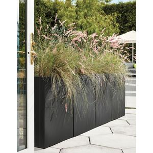 Vente en gros de petite jardinière en acier galvanisé à décor de jardin en métal pour les fleurs et la décoration extérieure - Product Image 3