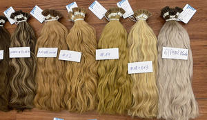 Extensiones de Cabello con Punta I de Queratina, Sin Caída, Muchos Colores, Cabello Humano Vietnamita 100% Natural, Ondulado y Liso Natural - Product Image 3