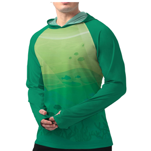 Jersey de pesca de alta calidad, ropa de protección solar sublimada para pescar - Product Image 4