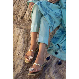 Conjunto de Traje Jacquard de 3 Piezas para Mujer con Dupatta MJ-62007 - Product Image 5