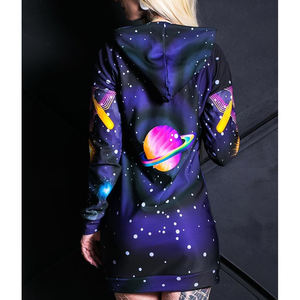 Alta calidad personalizado hombres Logo Rhinestone Halloween esqueleto grueso de gran tamaño Full Zip up Hoodies - Product Image 3