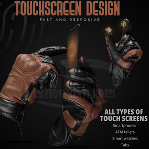 ถุงมือมอเตอร์ไซด์ถุงมือมอเตอร์ไซด์วัสดุทนทานผลิตตามสั่ง - Product Image 2