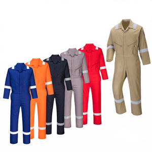 Monos personalizados de construcción unisex con su logotipo Overol DE TRABAJO Hi-vis 65% algodón 35% poliéster Overoles DE TRABAJO - Product Image 1
