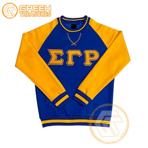 Sweat-shirt décontracté brodé de haute qualité personnalisé pour femmes Sigma Gamma Rho Automne/Hiver en molleton de coton écologique - Product Image 4