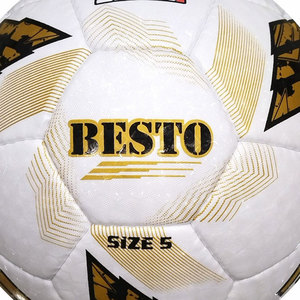 Exclusivo nueva llegada de 2024 tamaño cinco profesional Venta caliente balón de fútbol de Unión térmica PU balón de fútbol laminado - Product Image 5