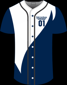 Jersey de béisbol personalizado Nueva York liso sublimación en blanco niños hombres Jersey camiseta bordado poliéster uniforme de béisbol - Product Image 2