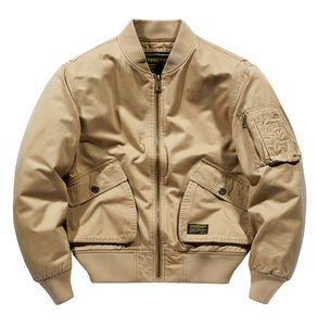 OEM por encargo chaqueta de bombardero al por mayor de béisbol de nylon abrigo de poliéster MA-1 chaquetas de bombardero de vuelo - Product Image 1