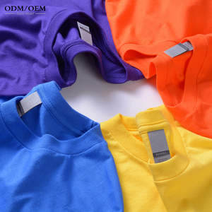 T-shirt personnalisé vierge à manches courtes de haute qualité 100% coton T-shirt sérigraphie personnalisé pour hommes - Product Image 2