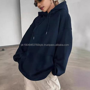 Men's Oversized 100% French Cotton Pullover Custom Logo Hoodies & Sweatshirts No <b>String</b> Joggers Style Heavyweight Streetwear - Product Image 3