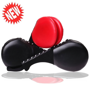 Coussinets d'impact durables Elite Taekwondo Kick Shields pour la formation d'arts martiaux thaïlandais Karaté Grèves de précision Sparring Power Drills - Product Image 3