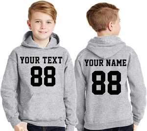 2025 gros enfants sweats à capuche pas cher personnalisé brodé plaine teint tirer automne chaud coton biologique de haute qualité garçons à capuche - Product Image 3