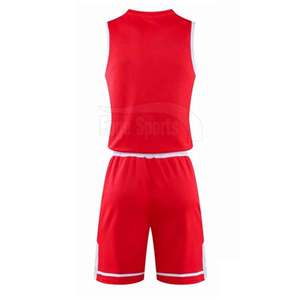 Ensemble de maillots de basket-ball professionnels pour hommes, confortables, respirants, à séchage rapide, couleurs personnalisées, logo, 100% polyester, haute qualité - Product Image 3