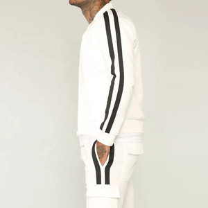 Ensemble de survêtement sportif pour homme personnalisé avec logo de marque, vêtements de jogging, ensemble deux pièces, 100% coton respirant, survêtement d'hiver - Product Image 5