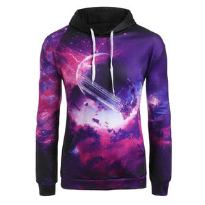 Sudadera con Capucha de Alta Calidad, 30% Algodón, 70% Poliéster, Personalizable para Adolescentes, Sublimación DTG, Sudadera Básica de Algodón Combinado - Product Image 2