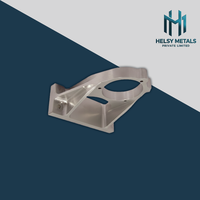Boîtier de boîte de vitesses en aluminium léger avec canaux de dissipation thermique et points de fixation filetés pour l'automatisation