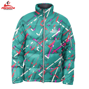 Veste matelassée unisexe ample, personnalisation par sublimation sur le devant, bulle, printemps, imperméable, respirante, jacquard en laine, broderie élégante - Product Image 6
