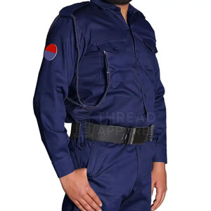 Hot Sale Security <b>Guard</b> <b>Uniform</b> with Customized Design and Pocket Factory OEM for Summer - Product Image 4