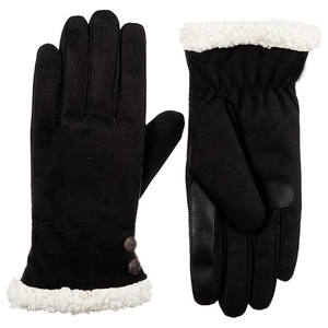 Meilleure vente Gants en cuir noir faits à la main personnalisés hiver mode style uni du Pakistan de la plus haute qualité pour l'extérieur - Product Image 3