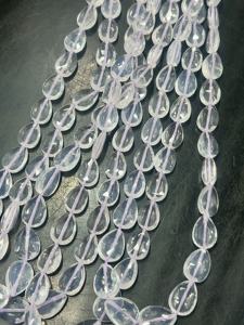 Quartz de glace naturel en gros en vrac gouttes de poire à facettes 16 pouces brin perles taille 6x8-9x13mm pour les projets de fabrication de bijoux - Product Image 5