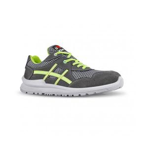 Zapatos de seguridad de baja altura Nico S1P SRC de color gris con certificado SRC, para hombre y mujer - Product Image 1