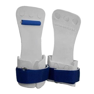 Customize High Quality Customizable Leather Breathable Portable Gymnastic Hand Grip Palm Protector Weightlifting Safety <b>Bar</b> Grip - Product Image 4