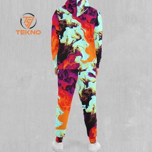 Chándal impreso sublimación para hombres con material suave y Diseño atrevido y excelente ajuste para entrenamiento o ropa de calle - Product Image 2