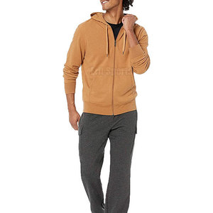 Wholesale Made Cotton Blended Zipper Hoodies 2026 Best Design Custom Logo Printed Casual Wear Men Winter Hoodies - Product Image 5