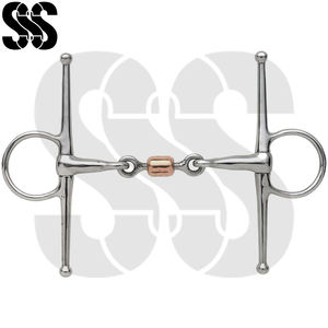 2026 OEM ODM Mors à joues pleines en acier inoxydable haute résistance à double anneau, solution professionnelle pour chevaux puissants de saut d'obstacles - Product Image 2