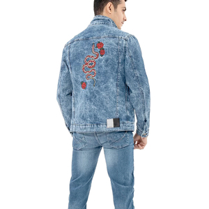 100% Cotton <b>Denim</b> <b>Jackets</b> Men Casual Solid Color Pocket Thin <b>Jacket</b> For Men Style High Quality Clothing <b>Denim</b> <b>Jacket</b> For Man - Product Image 6