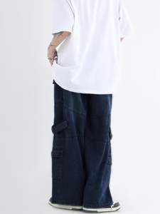 Pantalones de Pijama de Franela para Hombre con Logotipo Personalizado Directo de Fábrica, Pantalones Deportivos para Hombre con Lavado Ácido - Product Image 3