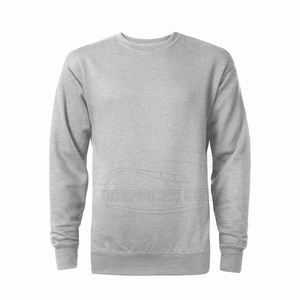 2024 hommes décontracté pull sweats personnalisé grande taille ample Street Wear motif solide 100% coton uni teint polaire sweats à capuche - Product Image 4