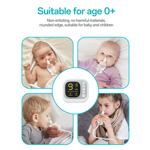 गर्म बिक्री इलेक्ट्रिक नाक एस्पिरेटर एडजस्टेबल संगीत और हल्के वैक्यूम नाक सफाई सुपर पावर नाक की सफाई सुपर पावर नाक एस्पिरेटर प्रो - Product Image 5