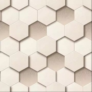 Carrelage de sol en bois 3D de haute qualité 300x300 en porcelaine finition brillante pour salle de bain intérieure extérieure à bas prix - Product Image 4