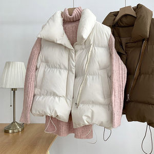 2024 nueva llegada chaqueta puffer Otoño Invierno ropa barata abrigo puffer chaqueta sin mangas color personalizado nueva chaqueta Puffer - Product Image 2