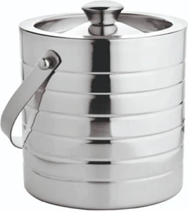 Seau à glace classique en métal galvanisé pour un refroidissement rustique. Outil de fête indispensable disponible à un prix avantageux. - Product Image 2