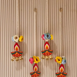 New Arrival Diwali Diyas Design Wall Hanging Housewarming <b>Party</b> Favor Home Decor Wedding <b>Decoration</b> <b>Party</b> Backdrops Door Hanging - Product Image 1