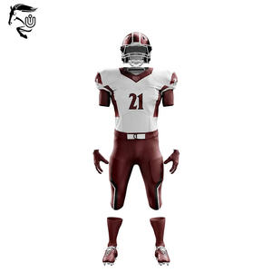 Uniformes de Fútbol Americano para Hombre 2025, Transpirables, Tallas Grandes, Manga Corta, 100% Poliéster, Precio al por Mayor - Product Image 2