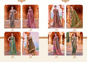 Saree exquis en soie de bambou Pratiksha Saree indien traditionnel fabriqué à la main pour les mariages, les festivals et les occasions spéciales - Product Image 3