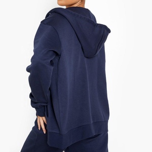Sweat à capuche 100% coton OEM pour femmes, vente chaude, personnalisé, hiver 2021, prix bon marché en vrac, vente en gros - Product Image 5